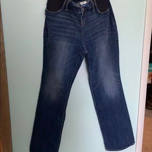 Old Navy Side Panel Boot Cut Maternity Jeans